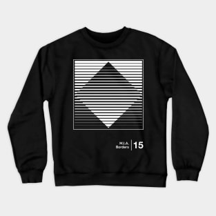 M.I.A. / Minimalist Graphic Artwork Design Crewneck Sweatshirt